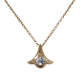Amelia 18ct Yellow Gold Diamond Pendant