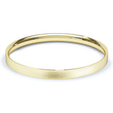 2.5mm Matt Finish Flat Court Profile Wedding Band