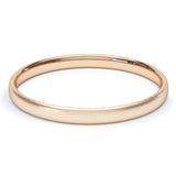 2mm Matt Finish Court Shape Wedding Band