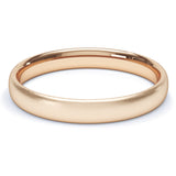 3mm Matt Finish Court Shape Wedding Band