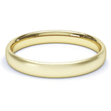 3mm Matt Finish Court Shape Wedding Band