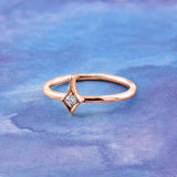 Tabitha 18ct Rose Gold Diamond Ring