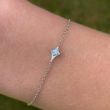 Tabitha Sterling Silver Diamond Bracelet