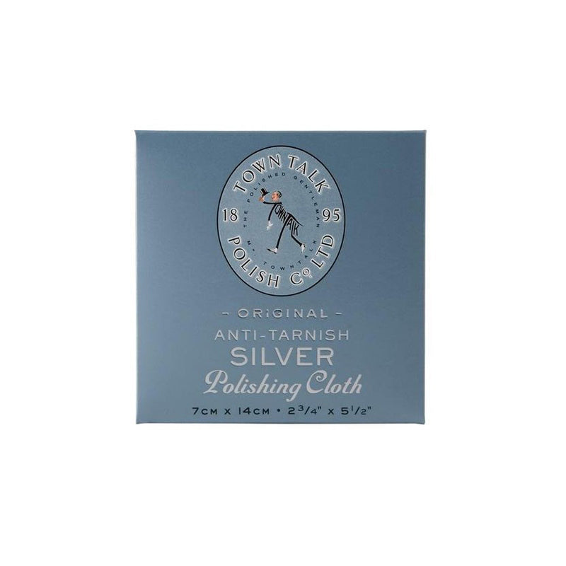 Town Talk Silver Jewellery Polishing Cloth - Mini Size