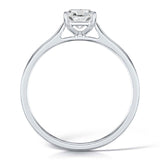 Platinum 0.60ct Round Brilliant Cut Diamond Solitaire Engagement Ring