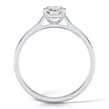 Platinum 1.00ct Round Brilliant Cut Diamond Solitaire Engagement Ring