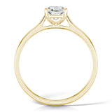 18ct Yellow Gold 0.50ct Round Brilliant Cut Diamond Solitaire Engagement Ring