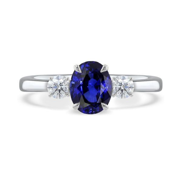 Sapphire and diamond ring hatton garden Clearance