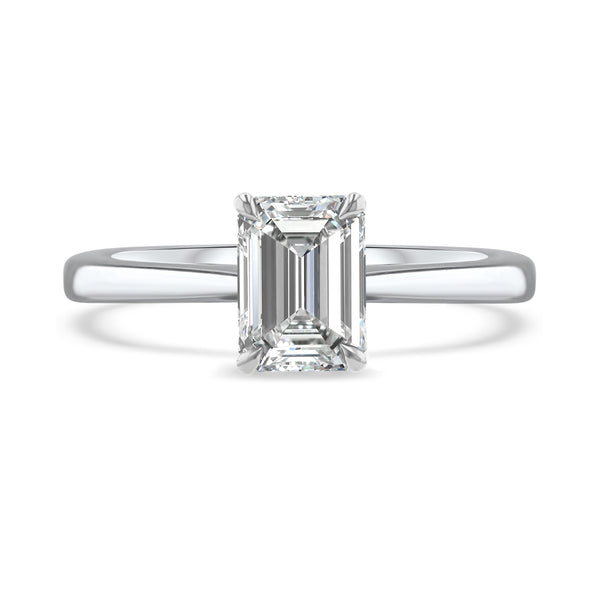 9ct White Gold Classic 0.25ct Diamond Solitaire Ring | Freemans