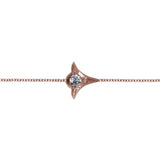 Amelia 18ct Rose Gold Diamond Bracelet