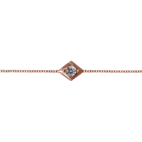 Louis Vuitton Rose Gold Diamond Bracelet Set