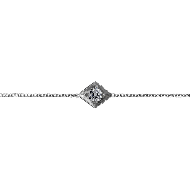 Lily 18ct White Gold Diamond Set Bracelet