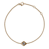 Lily 18ct Yellow Gold Diamond Set Bracelet