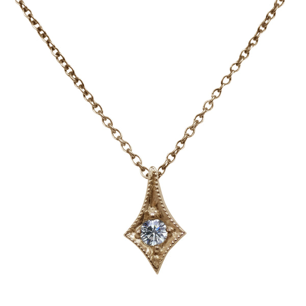 18ct Yellow Gold Tabitha Diamond Pendant