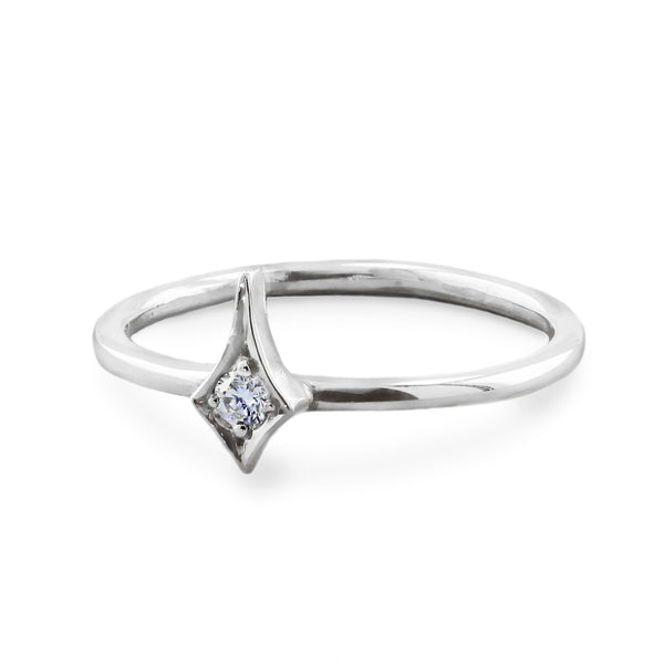 Tabitha Platinum Diamond Ring